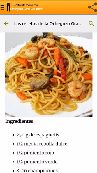 Recetas Orbegozo Gran Gourmet Screenshot 3 - AppWisp.com Recetas Orbegozo Gran Gourmet Screenshot 3 - AppWisp.com
