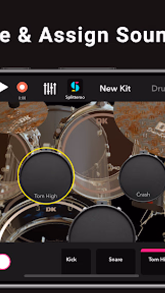 DrumKnee 3D Drums - Drum Set Screenshot 2 - AppWisp.com DrumKnee 3D Drums - Drum Set Screenshot 2 - AppWisp.com