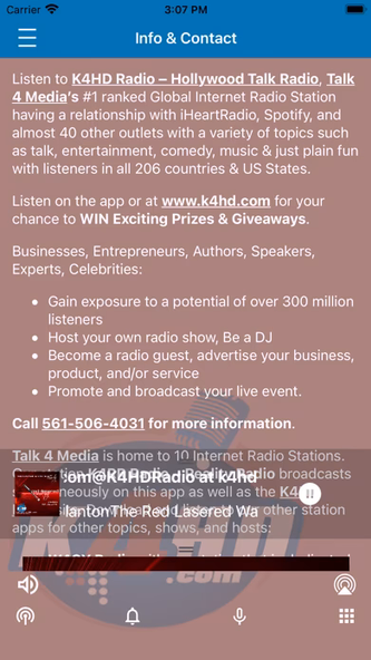K4HD Radio Screenshot 3 - AppWisp.com K4HD Radio Screenshot 3 - AppWisp.com