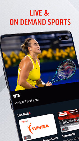 TSN: NBA, PGA, WTA, F1 & more Screenshot 1 - AppWisp.com TSN: NBA, PGA, WTA, F1 & more Screenshot 1 - AppWisp.com