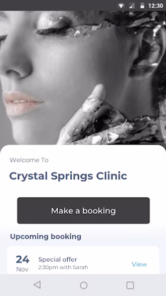 Crystal Springs Clinic Screenshot 1 - AppWisp.com Crystal Springs Clinic Screenshot 1 - AppWisp.com