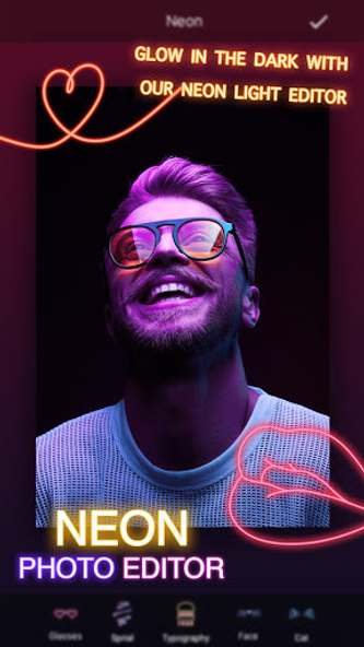 Neon Photo Editor: Art, Effect Screenshot 3 - AppWisp.com
