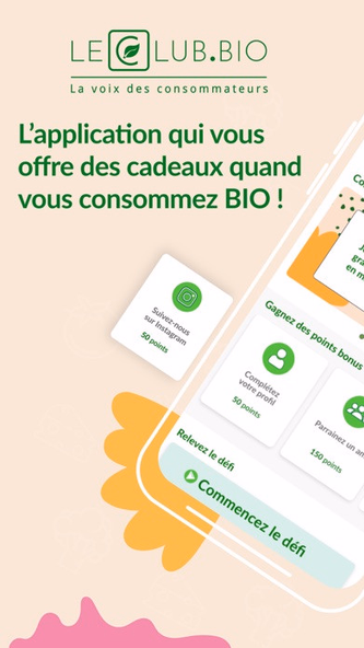 Le Club Bio : cashback bio ! Screenshot 1 - AppWisp.com Le Club Bio : cashback bio ! Screenshot 1 - AppWisp.com