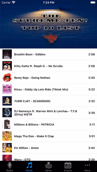 Supreme Kings Radio Screenshot 2 - AppWisp.com Supreme Kings Radio Screenshot 2 - AppWisp.com