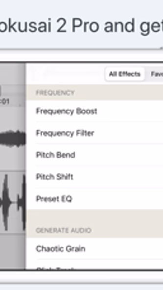 Hokusai Audio Editor Screenshot 4 - AppWisp.com Hokusai Audio Editor Screenshot 4 - AppWisp.com
