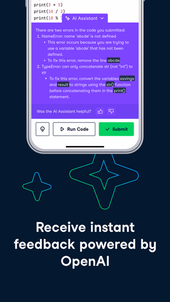 DataCamp: Learn Data, AI, Code Screenshot 1 - AppWisp.com DataCamp: Learn Data, AI, Code Screenshot 1 - AppWisp.com