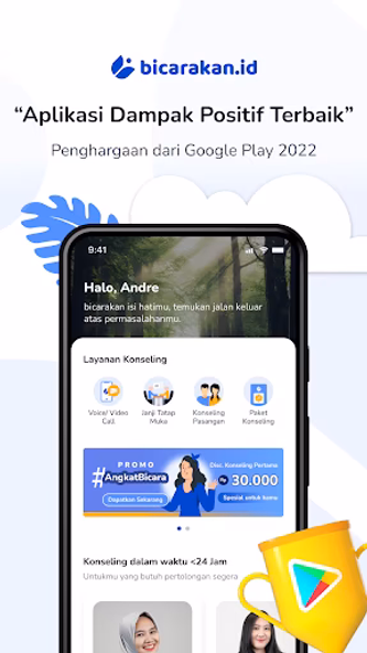 Bicarakan - Psikolog Indonesia Screenshot 1 - AppWisp.com Bicarakan - Psikolog Indonesia Screenshot 1 - AppWisp.com