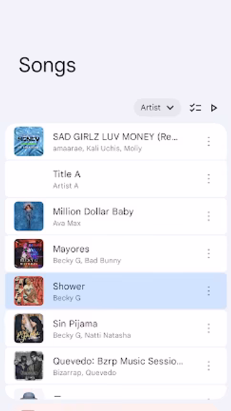 Vanilla Music Player Screenshot 1 - AppWisp.com Vanilla Music Player Screenshot 1 - AppWisp.com