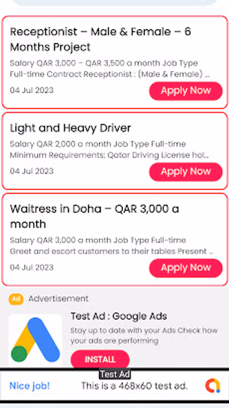 Qatar Jobs: All Jobs in Qatar Screenshot 2 - AppWisp.com Qatar Jobs: All Jobs in Qatar Screenshot 2 - AppWisp.com