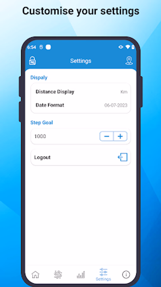 Pedometer Step Counter Screenshot 3 - AppWisp.com Pedometer Step Counter Screenshot 3 - AppWisp.com