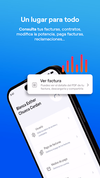 Endesa Clientes, luz y gas Screenshot 2 - AppWisp.com Endesa Clientes, luz y gas Screenshot 2 - AppWisp.com