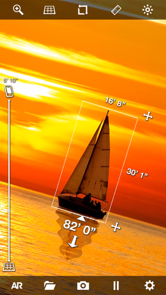 EasyMeasure – Camera Ruler Screenshot 2 - AppWisp.com EasyMeasure – Camera Ruler Screenshot 2 - AppWisp.com
