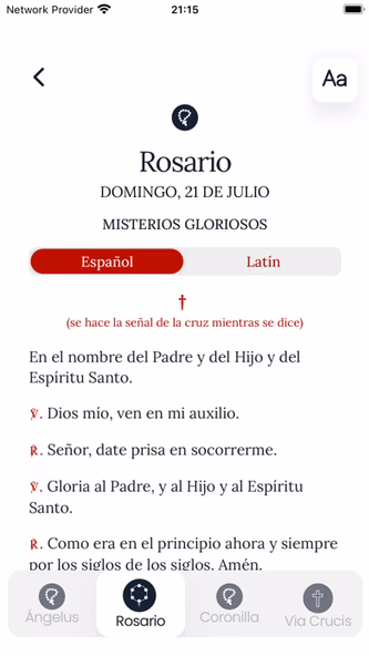 ePrex: Liturgia Horas - Saints Screenshot 2 - AppWisp.com