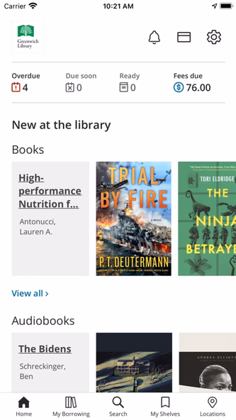 Greenwich Library Screenshot 1 - AppWisp.com Greenwich Library Screenshot 1 - AppWisp.com