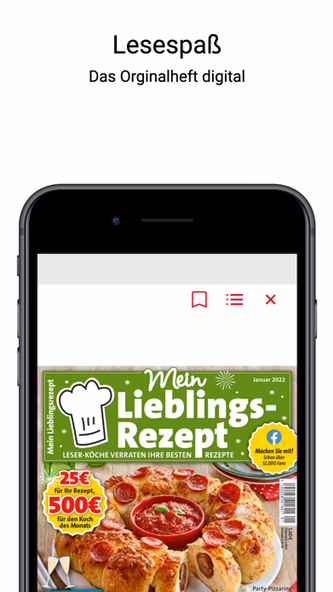 Mein Lieblingsrezept ePaper Screenshot 1 - AppWisp.com Mein Lieblingsrezept ePaper Screenshot 1 - AppWisp.com