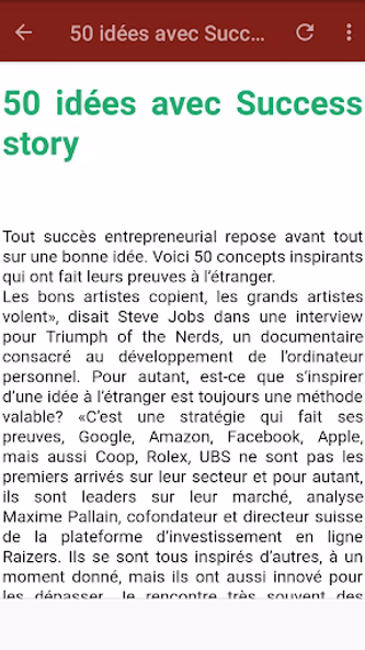 333 idées de business rentable Screenshot 3 - AppWisp.com 333 idées de business rentable Screenshot 3 - AppWisp.com