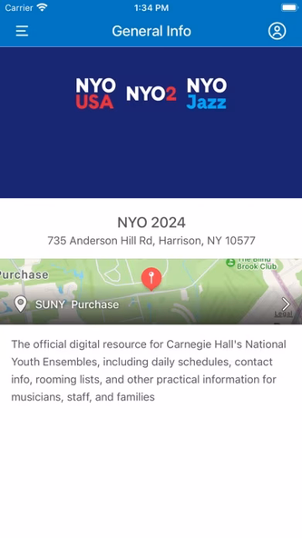 Carnegie Hall/NYO Screenshot 1 - AppWisp.com Carnegie Hall/NYO Screenshot 1 - AppWisp.com