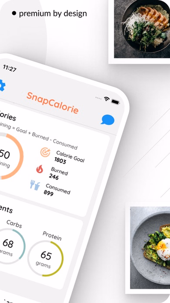 SnapCalorie AI Calorie Counter Screenshot 2 - AppWisp.com SnapCalorie AI Calorie Counter Screenshot 2 - AppWisp.com