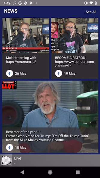 Mike Malloy Show Screenshot 3 - AppWisp.com Mike Malloy Show Screenshot 3 - AppWisp.com