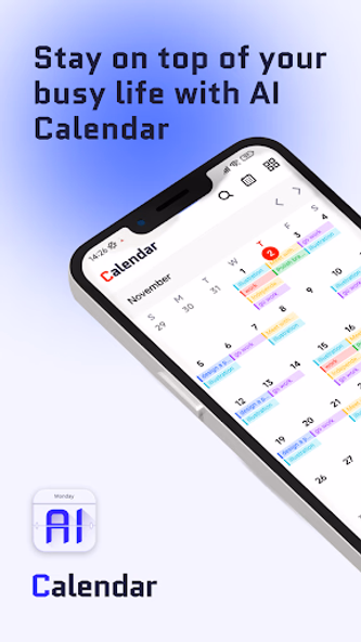 AI Calendar: To-Do & Agenda Screenshot 1 - AppWisp.com AI Calendar: To-Do & Agenda Screenshot 1 - AppWisp.com
