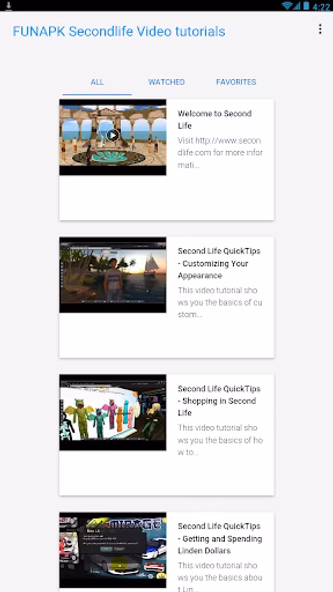 APKFUN Second Life Tutorials Screenshot 1 - AppWisp.com APKFUN Second Life Tutorials Screenshot 1 - AppWisp.com