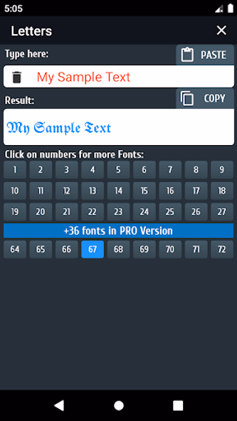 Cool text and symbols Screenshot 1 - AppWisp.com Cool text and symbols Screenshot 1 - AppWisp.com