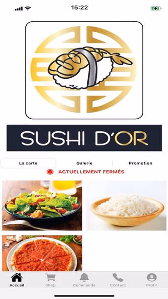 Sushi d'Or Screenshot 1 - AppWisp.com Sushi d'Or Screenshot 1 - AppWisp.com