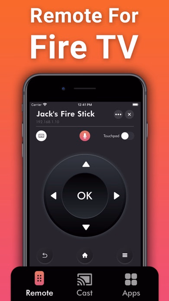 Remote for Fire TV - FireStick Screenshot 2 - AppWisp.com Remote for Fire TV - FireStick Screenshot 2 - AppWisp.com