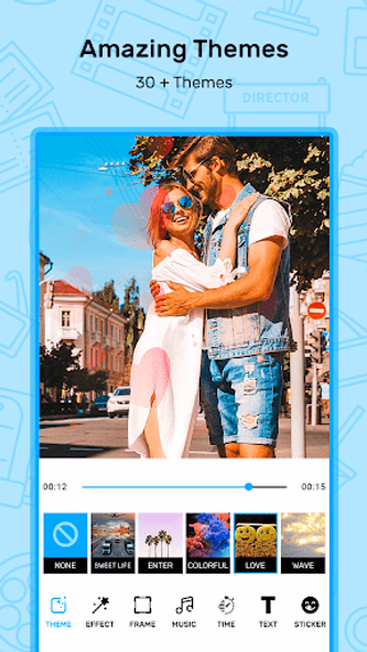 Photo video maker with music Screenshot 1 - AppWisp.com Photo video maker with music Screenshot 1 - AppWisp.com