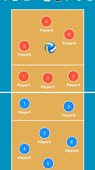 Volleyball Tactic Board Screenshot 1 - AppWisp.com Volleyball Tactic Board Screenshot 1 - AppWisp.com