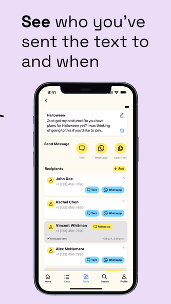 FriendApp Contacts - Free CRM Screenshot 4 - AppWisp.com FriendApp Contacts - Free CRM Screenshot 4 - AppWisp.com