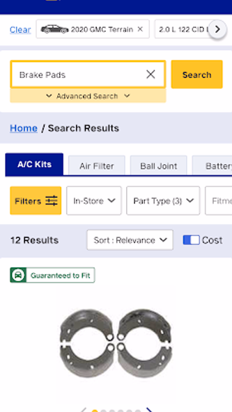 NAPA PROLink Screenshot 3 - AppWisp.com NAPA PROLink Screenshot 3 - AppWisp.com