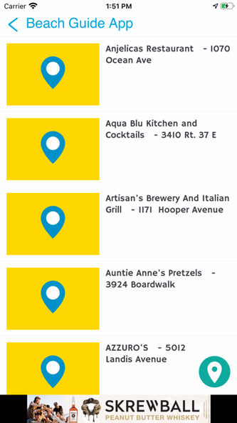 Jersey Shore Beach Guide Screenshot 2 - AppWisp.com Jersey Shore Beach Guide Screenshot 2 - AppWisp.com