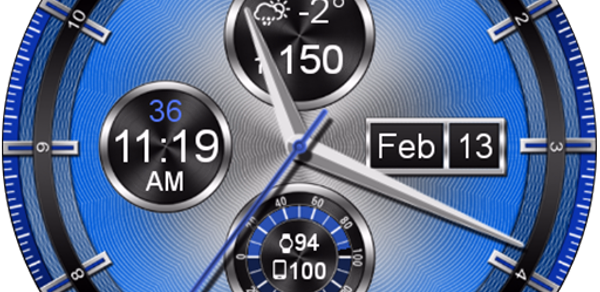 Sleek Sheen HD Watch Face Header - AppWisp.com Sleek Sheen HD Watch Face Header - AppWisp.com