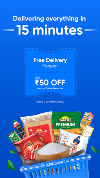 Apna Mart: Grocery in 15 mins Screenshot 1 - AppWisp.com Apna Mart: Grocery in 15 mins Screenshot 1 - AppWisp.com