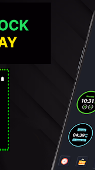 Neon Digital Clock Screenshot 3 - AppWisp.com Neon Digital Clock Screenshot 3 - AppWisp.com