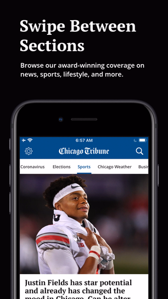 Chicago Tribune Screenshot 1 - AppWisp.com Chicago Tribune Screenshot 1 - AppWisp.com