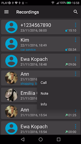 Call Recorder Screenshot 4 - AppWisp.com Call Recorder Screenshot 4 - AppWisp.com