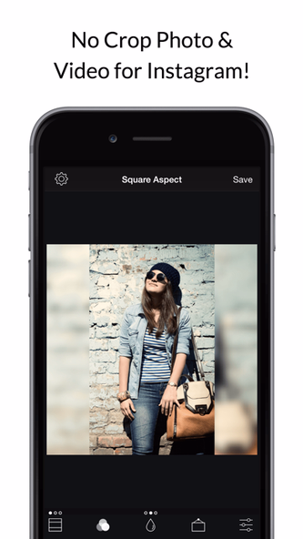 Square Fit Photo Video Editor Screenshot 1 - AppWisp.com Square Fit Photo Video Editor Screenshot 1 - AppWisp.com