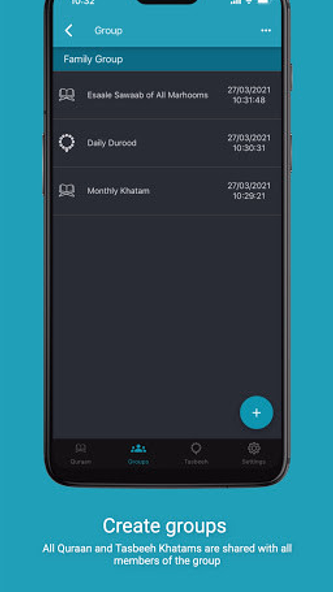 Group Khatam Tracker Screenshot 2 - AppWisp.com Group Khatam Tracker Screenshot 2 - AppWisp.com