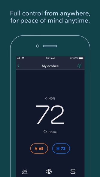 ecobee Screenshot 2 - AppWisp.com ecobee Screenshot 2 - AppWisp.com