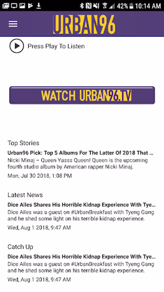 Urban 96 Screenshot 1 - AppWisp.com Urban 96 Screenshot 1 - AppWisp.com