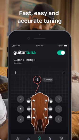 GuitarTuna: Tune & Play Guitar Screenshot 3 - AppWisp.com GuitarTuna: Tune & Play Guitar Screenshot 3 - AppWisp.com