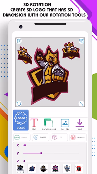 3D Logo Maker & Logo Creator Screenshot 3 - AppWisp.com 3D Logo Maker & Logo Creator Screenshot 3 - AppWisp.com
