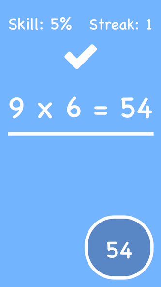 Cool Times Tables Flash Cards Screenshot 3 - AppWisp.com Cool Times Tables Flash Cards Screenshot 3 - AppWisp.com