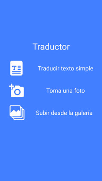 Traductor de Fotos Texto y Voz Screenshot 2 - AppWisp.com Traductor de Fotos Texto y Voz Screenshot 2 - AppWisp.com