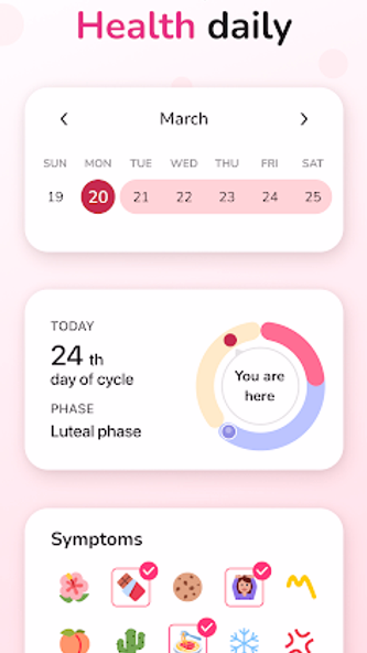 My Calendar - Period Tracker Screenshot 3 - AppWisp.com My Calendar - Period Tracker Screenshot 3 - AppWisp.com