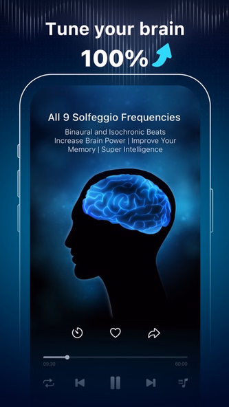 Binaural Beats: Sleep & Focus Screenshot 2 - AppWisp.com Binaural Beats: Sleep & Focus Screenshot 2 - AppWisp.com