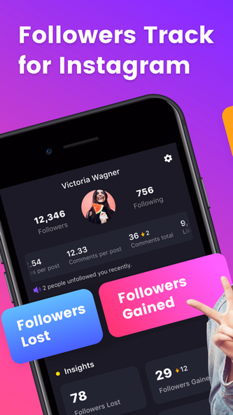 Ig Followers Reports Screenshot 1 - AppWisp.com Ig Followers Reports Screenshot 1 - AppWisp.com