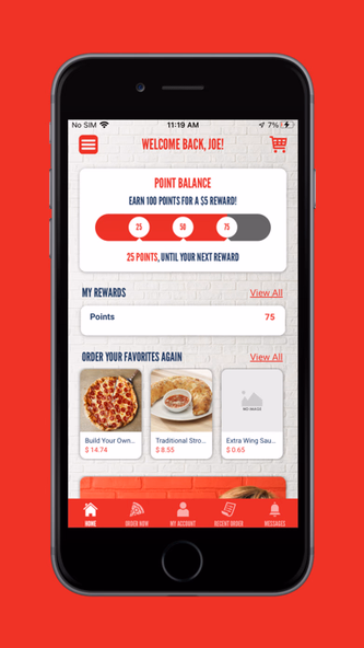 Johnny's New York Style Pizza Screenshot 2 - AppWisp.com Johnny's New York Style Pizza Screenshot 2 - AppWisp.com